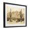 Stupell Industries Desert Landscape Vintage Sepia Framed Print Under Glass, design by Petal Prints Design